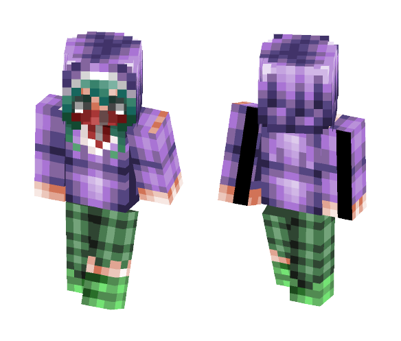 Download Free Tsubomi Kido - Kagerou Project Skin for Minecraft image 1 Tsubomi Kido - Kagerou Project - Female Minecraft Skins - image 1