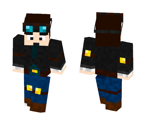 old dantdm skin - Male Minecraft Skins - image 1