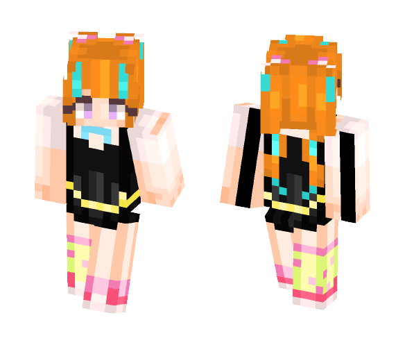 Kiznaiver Nico Niiyama - Female Minecraft Skins - image 1
