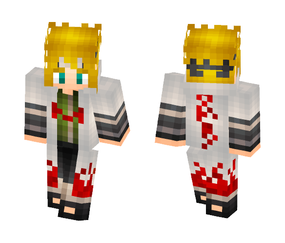 Minato Namikaze - Male Minecraft Skins - image 1