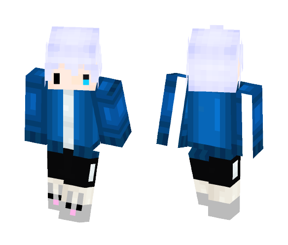Undertale - Human Sans - Male Minecraft Skins - image 1