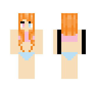 Beach Girl 2 - Girl Minecraft Skins - image 2