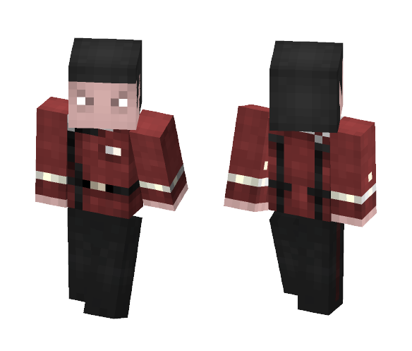 Mr Spock / Movie Era Uniform - Male Minecraft Skins - image 1