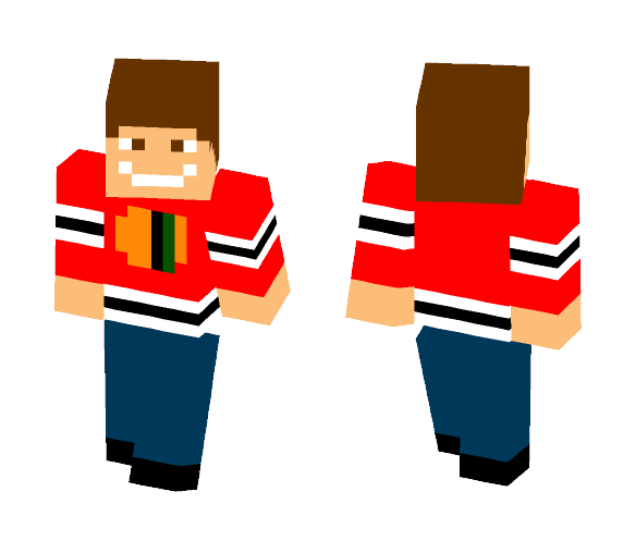 Chicago Blackhawks - Male Minecraft Skins - image 1
