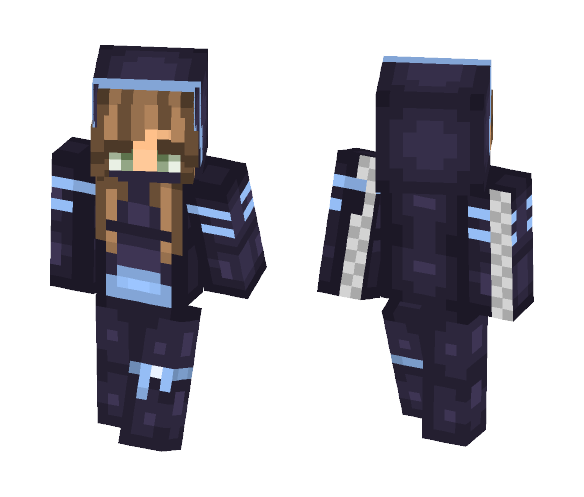 Futuristic Things ~FliesAway - Female Minecraft Skins - image 1