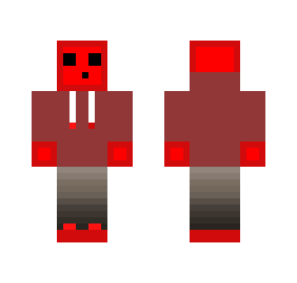Darkish Red Hoodie Slime