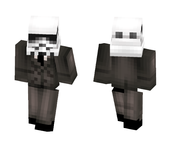 Download Free Storm Trooper in a tuxedo Skin for Minecraft image 1 Storm Trooper in a tuxedo - Male Minecraft Skins - image 1