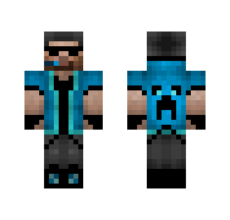 Cyan jacket