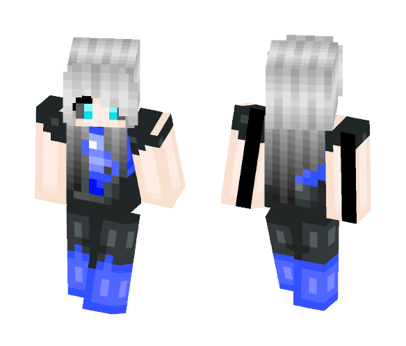 Metta Girl Human Sans - Girl Minecraft Skins - image 1