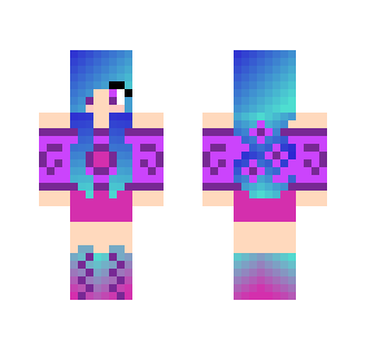 Purple pop girl