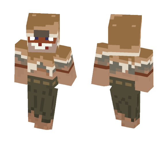 Dirty Sanchez skin - Male Minecraft Skins - image 1