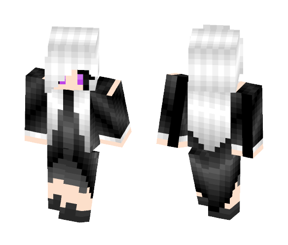 Girl Human Gaster - Girl Minecraft Skins - image 1