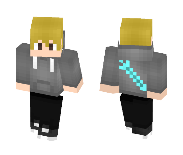 Blonde Kazuto - Male Minecraft Skins - image 1