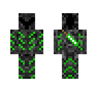 Green Lava Soldier