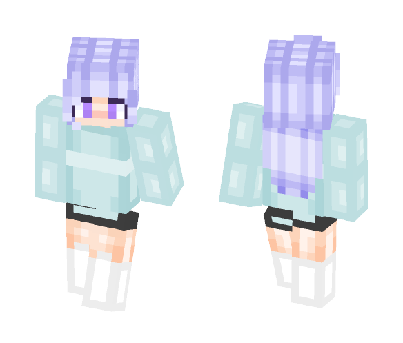 **Sweater Weather** - Female Minecraft Skins - image 1