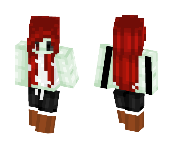 Lazy ~ _ӄɛռʐɨɨɛ_ - Female Minecraft Skins - image 1