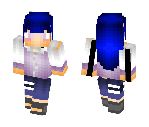 Hinata Hyuga Naruto Shippuden - Female Minecraft Skins - image 1