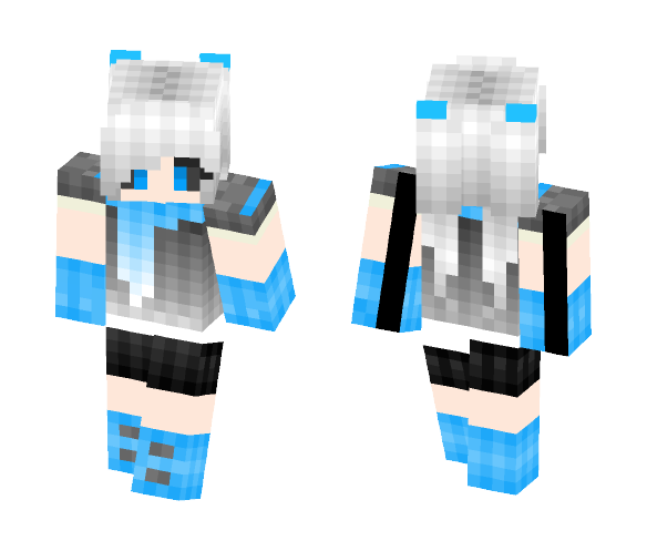 UnderSwap Girl Human Sans - Girl Minecraft Skins - image 1
