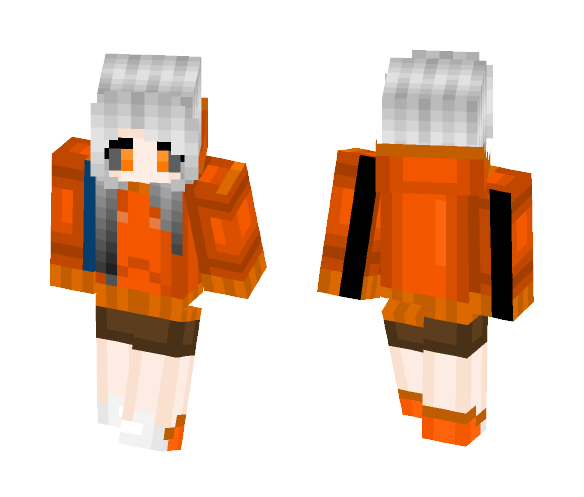 UnderSwap Girl Human Papyrus - Girl Minecraft Skins - image 1