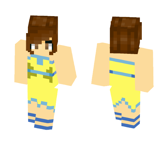 My first skin.........Koshka - Female Minecraft Skins - image 1