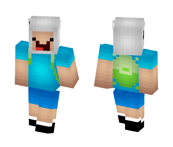 Finn The Human (Adventure Time) - Male Minecraft Skins - image 1