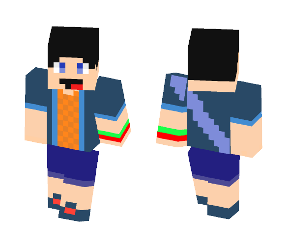 DinoDerp Skin - Male Minecraft Skins - image 1