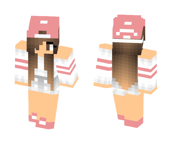 Pinkish TomBoy - Female Minecraft Skins - image 1