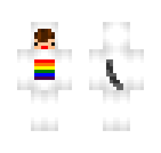 pride cat onesie