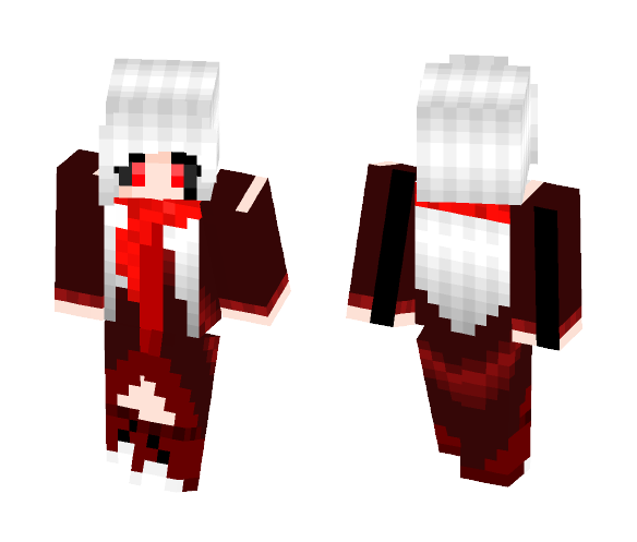 UnderFell Girl Human Gaster - Girl Minecraft Skins - image 1