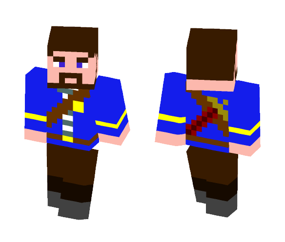 Blue Xephos - Male Minecraft Skins - image 1