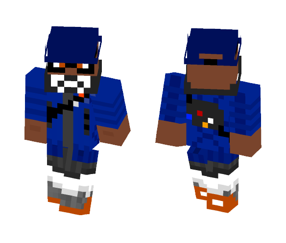 Download Free Marcus Holloway ~ Watch dogs 2 Skin for Minecraft image 1 Marcus Holloway ~ Watch dogs 2 - Male Minecraft Skins - image 1