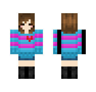 Frisk - Other Minecraft Skins - image 2