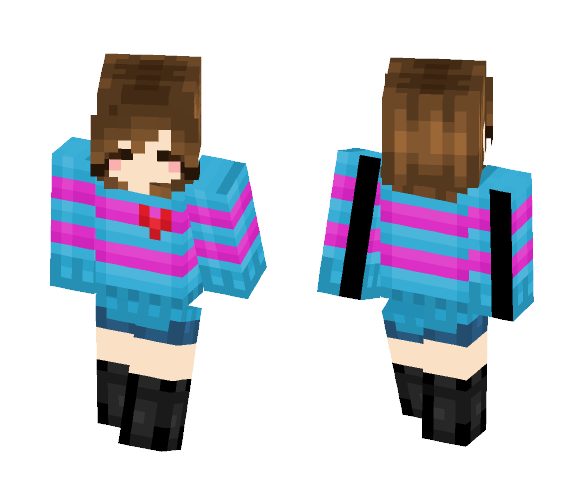 Frisk - Other Minecraft Skins - image 1