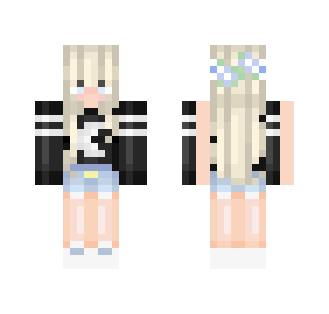 Blonde Moon Girl ; Biiomes Request