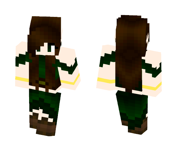 Elf 1 - Female Minecraft Skins - image 1