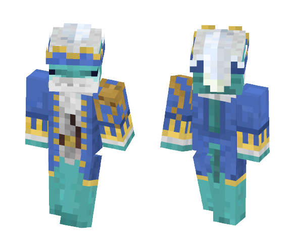 Captain Shark - Male Minecraft Skins - image 1