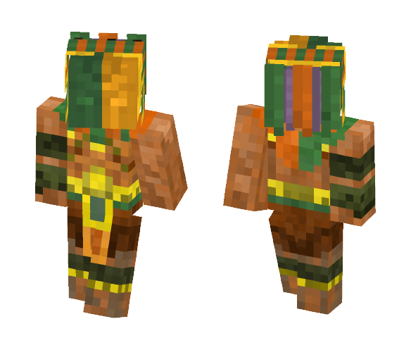 Aztec warrior - Male Minecraft Skins - image 1
