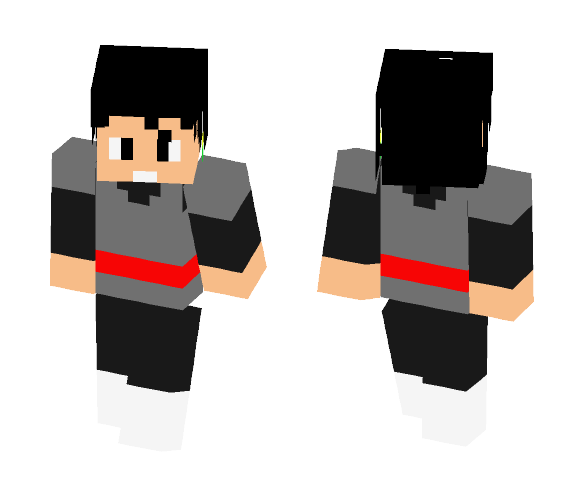 Black Goku DBSuper - Male Minecraft Skins - image 1