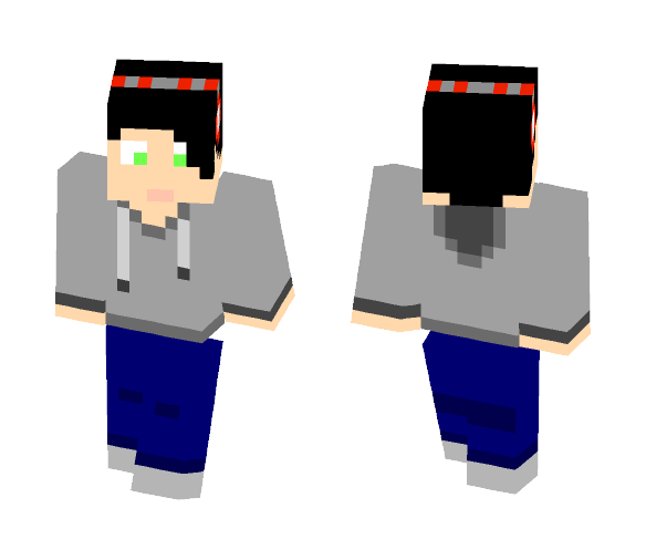 Hoodie boy - Boy Minecraft Skins - image 1