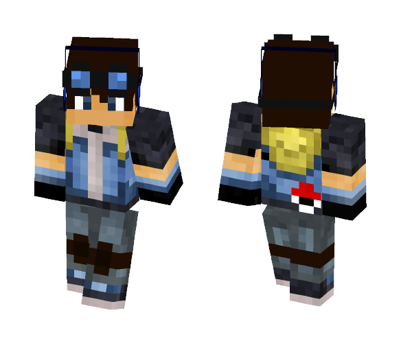 Ash Trainer - Male Minecraft Skins - image 1