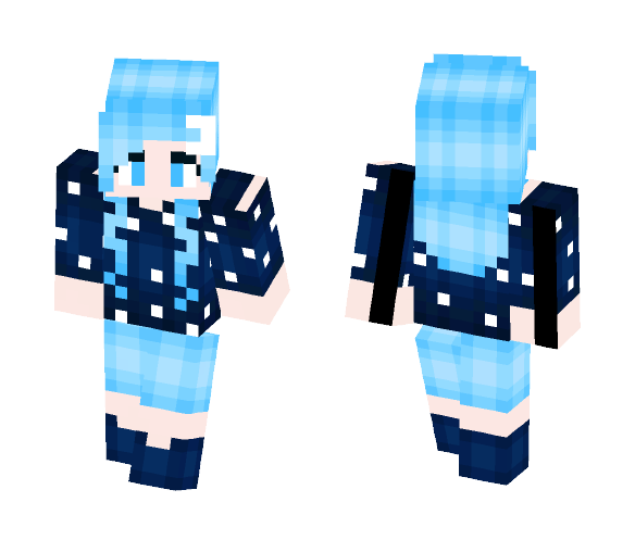 Moon Girl - Girl Minecraft Skins - image 1