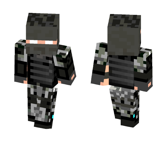 HeroBrine Solder - Herobrine Minecraft Skins - image 1
