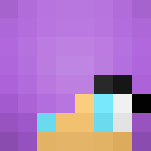 Purple haired Summer Girl - Color Haired Girls Minecraft Skins - image 3