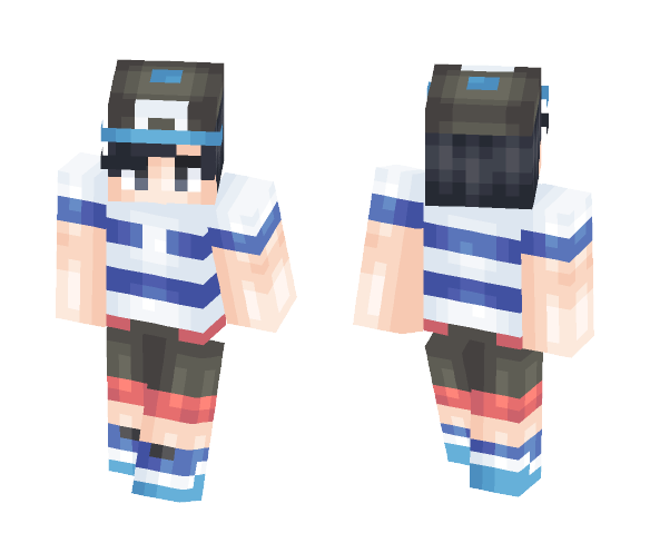 Pokemon Sun/Moon Boy - Boy Minecraft Skins - image 1