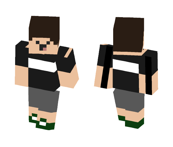 Summer (3 pixel) - Male Minecraft Skins - image 1