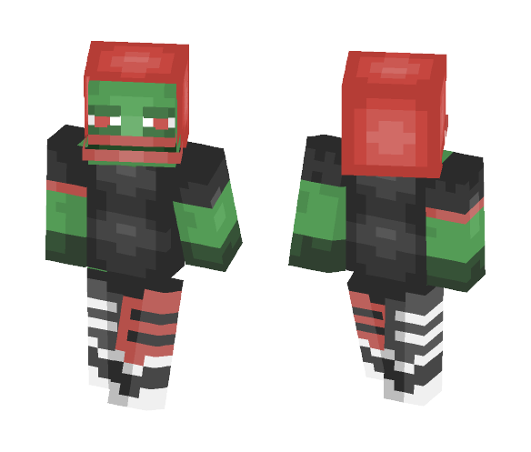 guardian pepe - Male Minecraft Skins - image 1