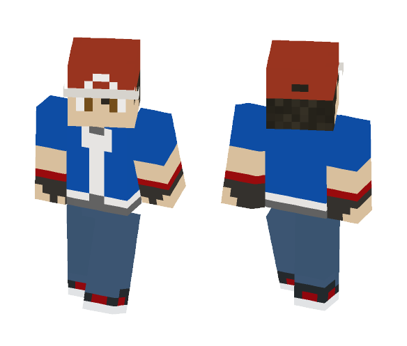 Ash Ketchum - Male Minecraft Skins - image 1