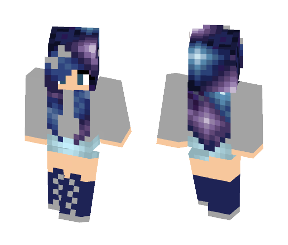 GoldenStar - Female Minecraft Skins - image 1