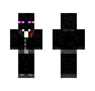 Enderman Suit - Male Minecraft Skins - image 2