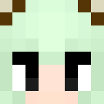 Download Free Aqua Hair Cake Girl.. Skin for Minecraft image 3 Aqua Hair Cake Girl.. - Color Haired Girls Minecraft Skins - image 3